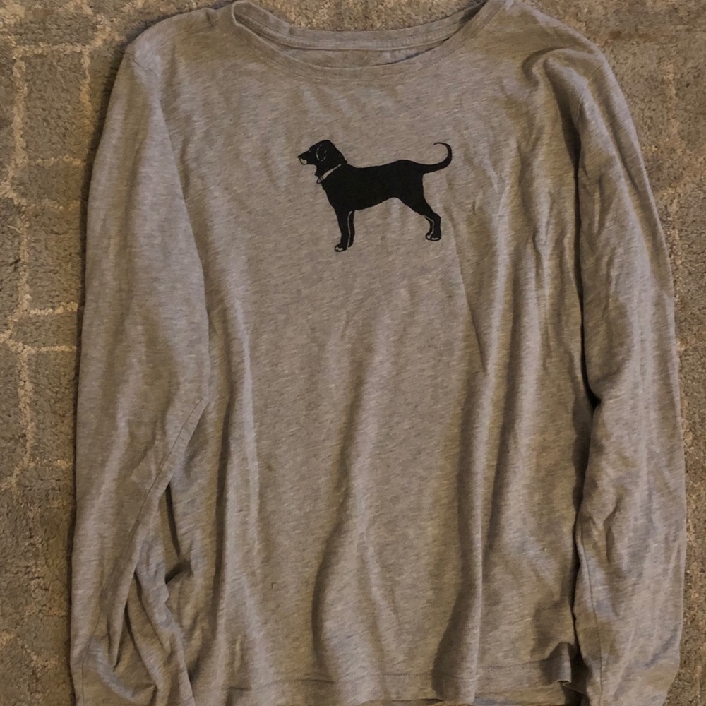 The Black Dog Gray T-Shirt
